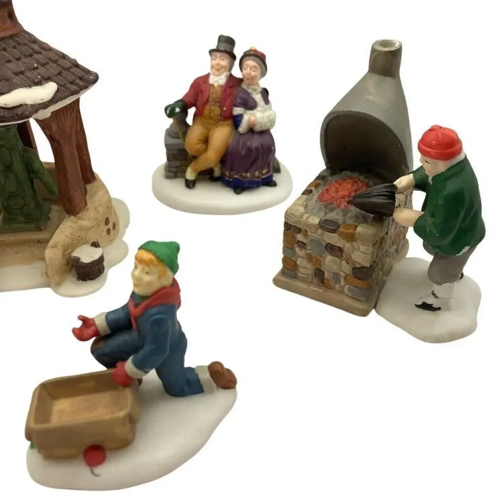 Dept 56 Variety Figures Porcelain‎ 9 Pieces You Can Add To Villages 2 Are Broken